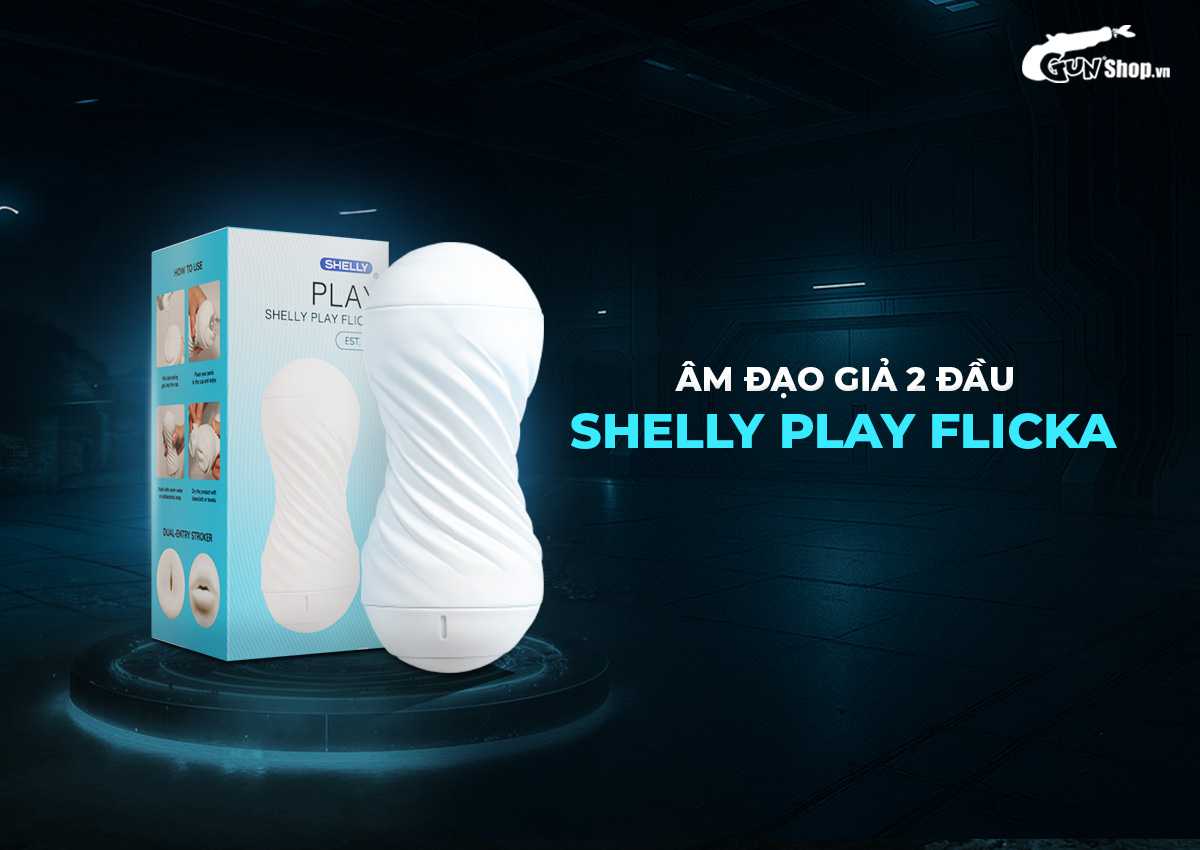 Âm Đạo Giả Shelly Play Flicka 2 Đầu Hỗ Trợ Thủ Dâm