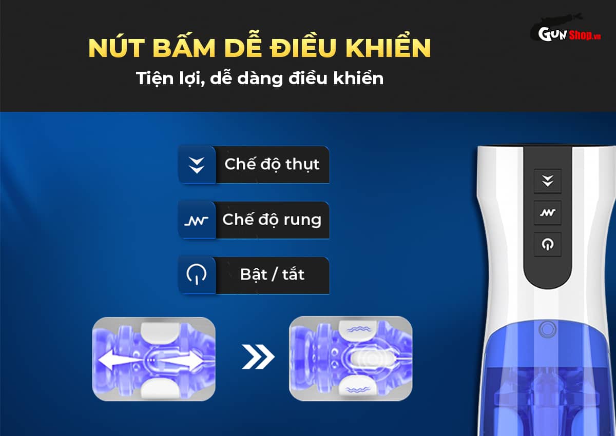 Âm Đạo Giả Shelly Play Patrick Đa Năng Kích Thích Mua Ngay