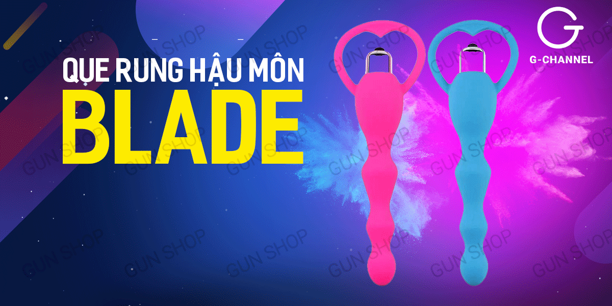 Blade Remote Controlled Anal Vibrator Silicone Safe Pleasure