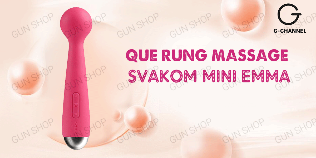 Que rung Svakom Mini Emma cao cấp đồ chơi tình dục kích thích cực đã