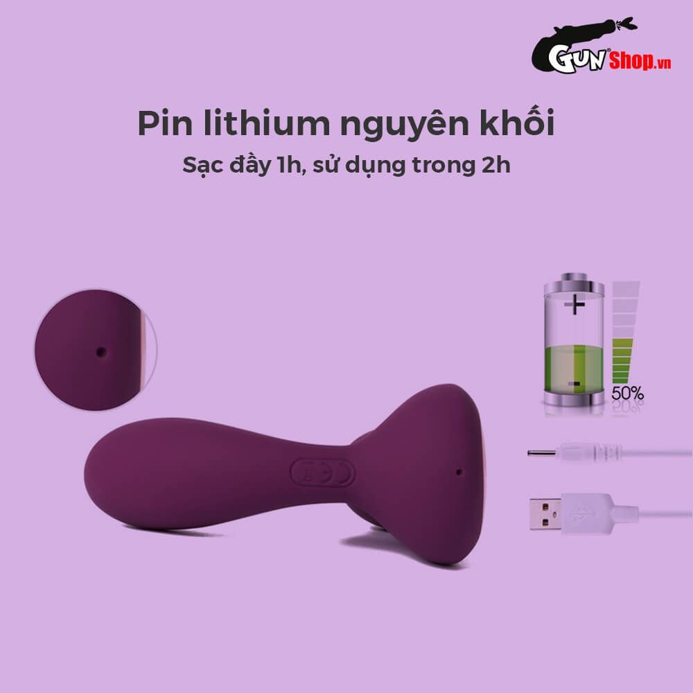 Máy massage Svakom Vicky rung hậu môn 2 nhánh độc đáo thú vị
