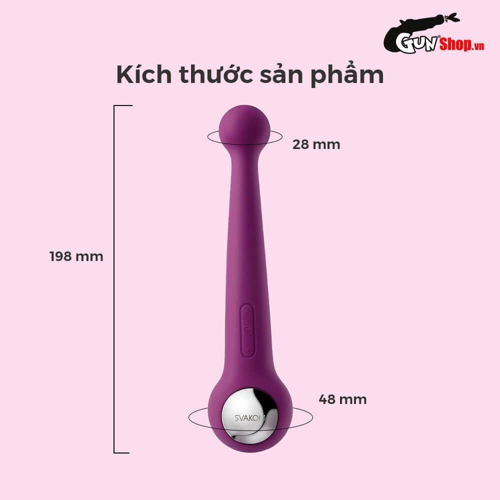 Que rung massage Svakom Bonnie chạm điểm G hiệu quả