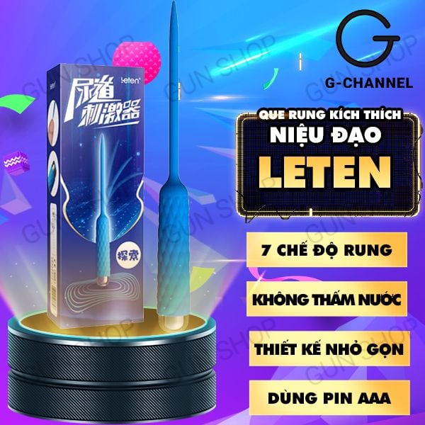 Que rung niệu đạo nam Leten nhỏ gọn kích thích cực mạnh