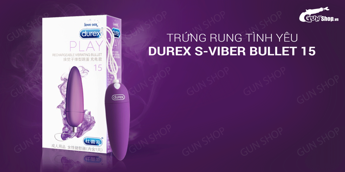 Durex S-Viber Bullet Mini Vibrator Small Love Egg