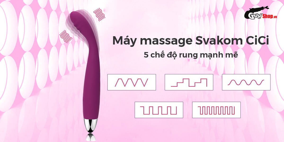 Svakom CiCi G-Spot Vibrating Massager 25 Frequency Modes