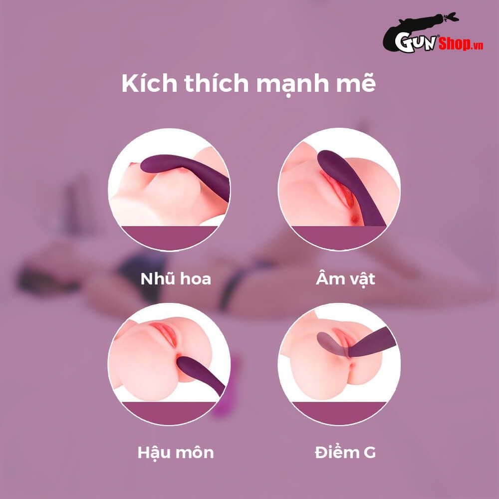 Máy Massage Svakom CiCi 25 Tần Số Rung Mạnh Mẽ Kích Thích Điểm G