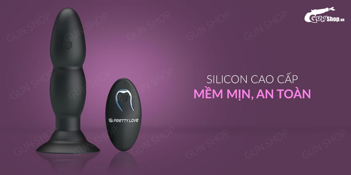 Pretty Love Beaded Anal Vibrator 10 Modes Compact Toy