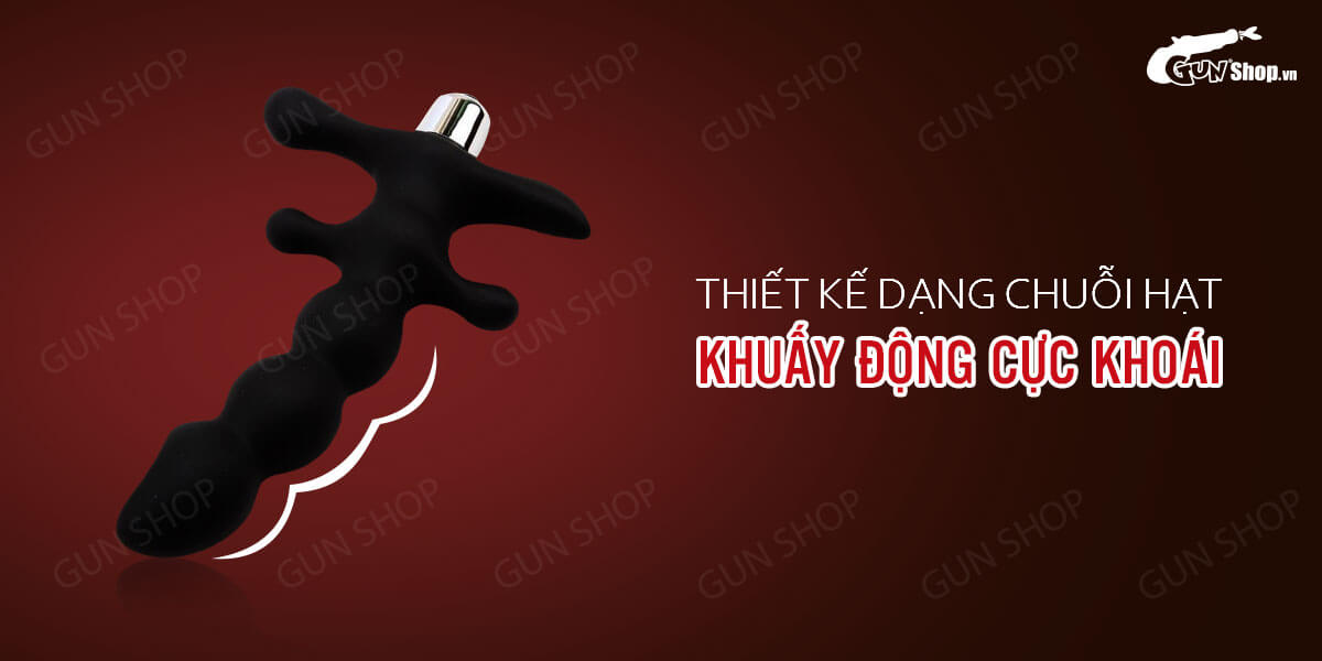 Chisa Black Mont Anal Vibrator Stimulating Sex Toy