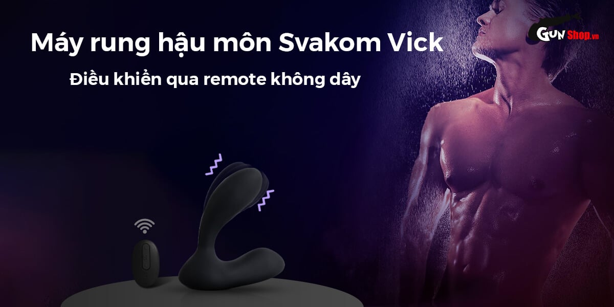 Máy massage Svakom Vick thư giãn sâu sảng khoái cực đã