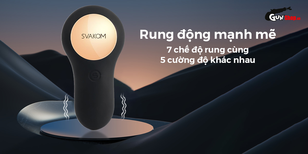 Máy massage Svakom Vick thư giãn sâu sảng khoái cực đã