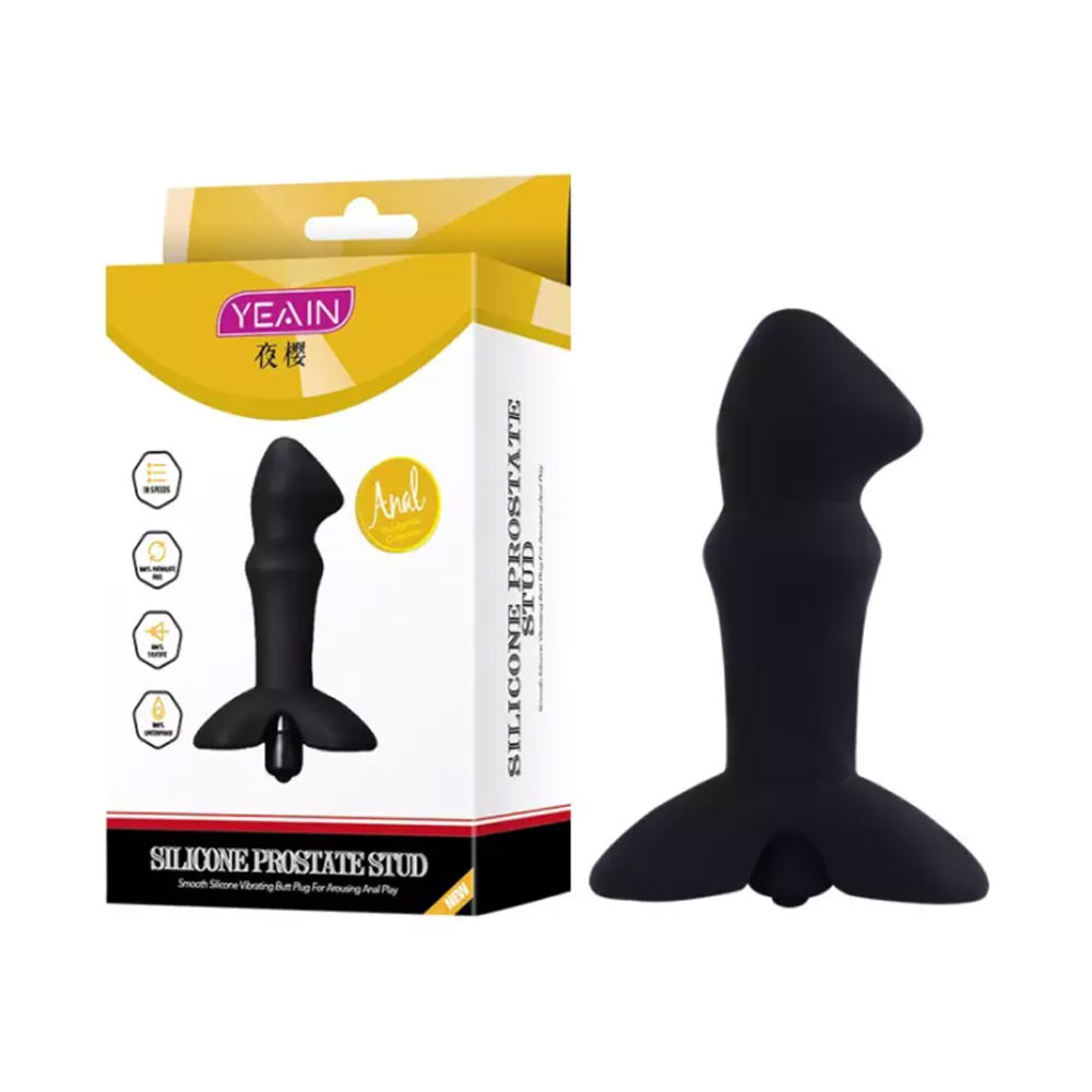 Que rung hậu môn Yeain Prostate Stud silicon mềm mại kích thích mạnh 