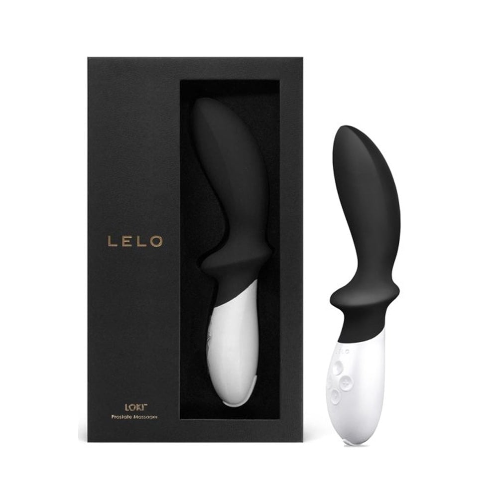 Máy massage tuyến tiền liệt Lelo Loki 6 chế độ rung thân cong sạc pin 