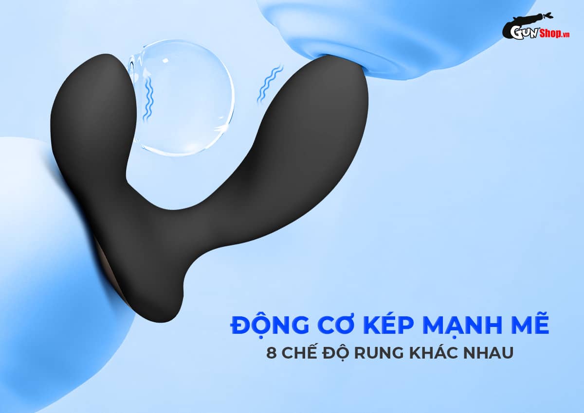 Đại lý Máy massage tuyến tiền liệt Lelo Hugo 2 Remote Black hàng mới về Đại lý Máy massage tuyến tiền liệt Lelo Hugo 2 Remote Black hàng mới về