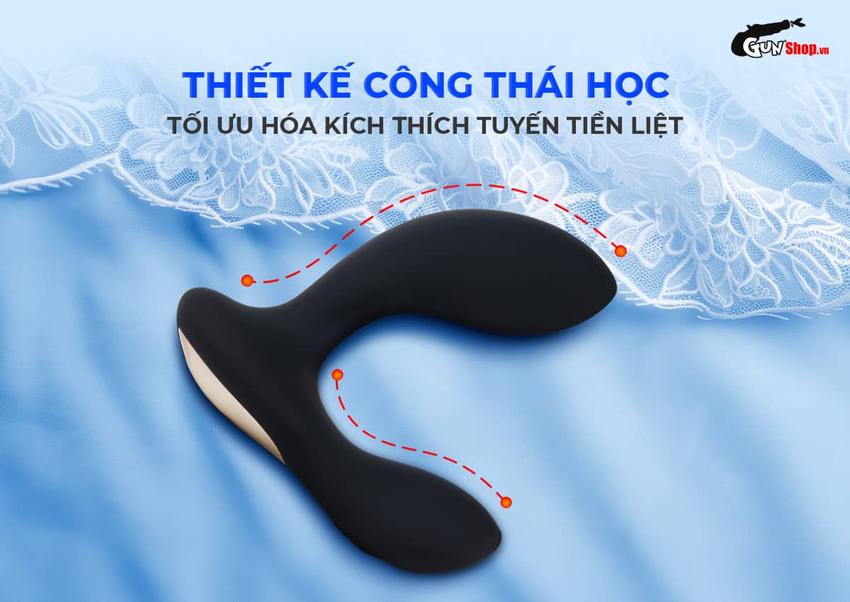 Đại lý Máy massage tuyến tiền liệt Lelo Hugo 2 Remote Black hàng mới về Đại lý Máy massage tuyến tiền liệt Lelo Hugo 2 Remote Black hàng mới về