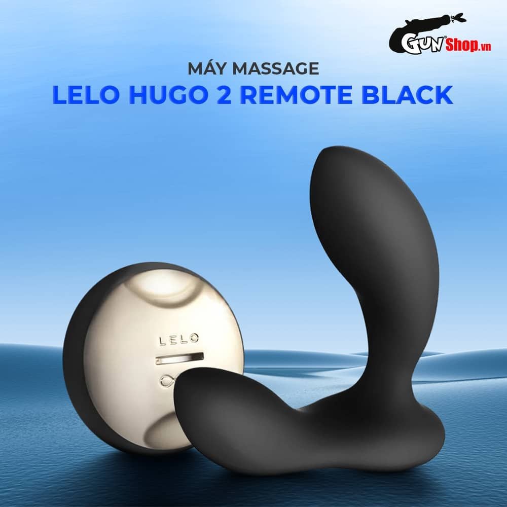 Máy massage tuyến tiền liệt Lelo Hugo 2 Remote hiện đại điều khiển