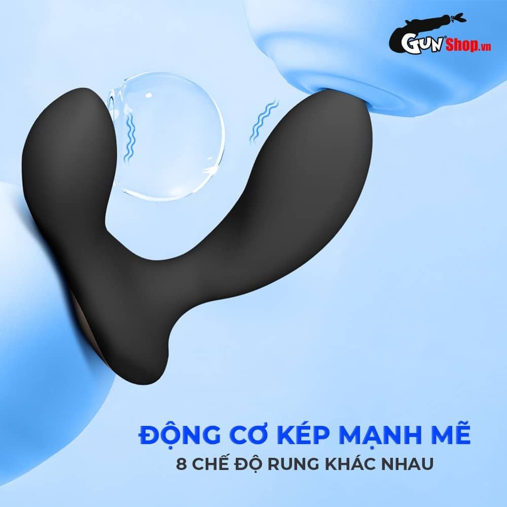 Máy massage tuyến tiền liệt Lelo Hugo 2 Remote hiện đại điều khiển