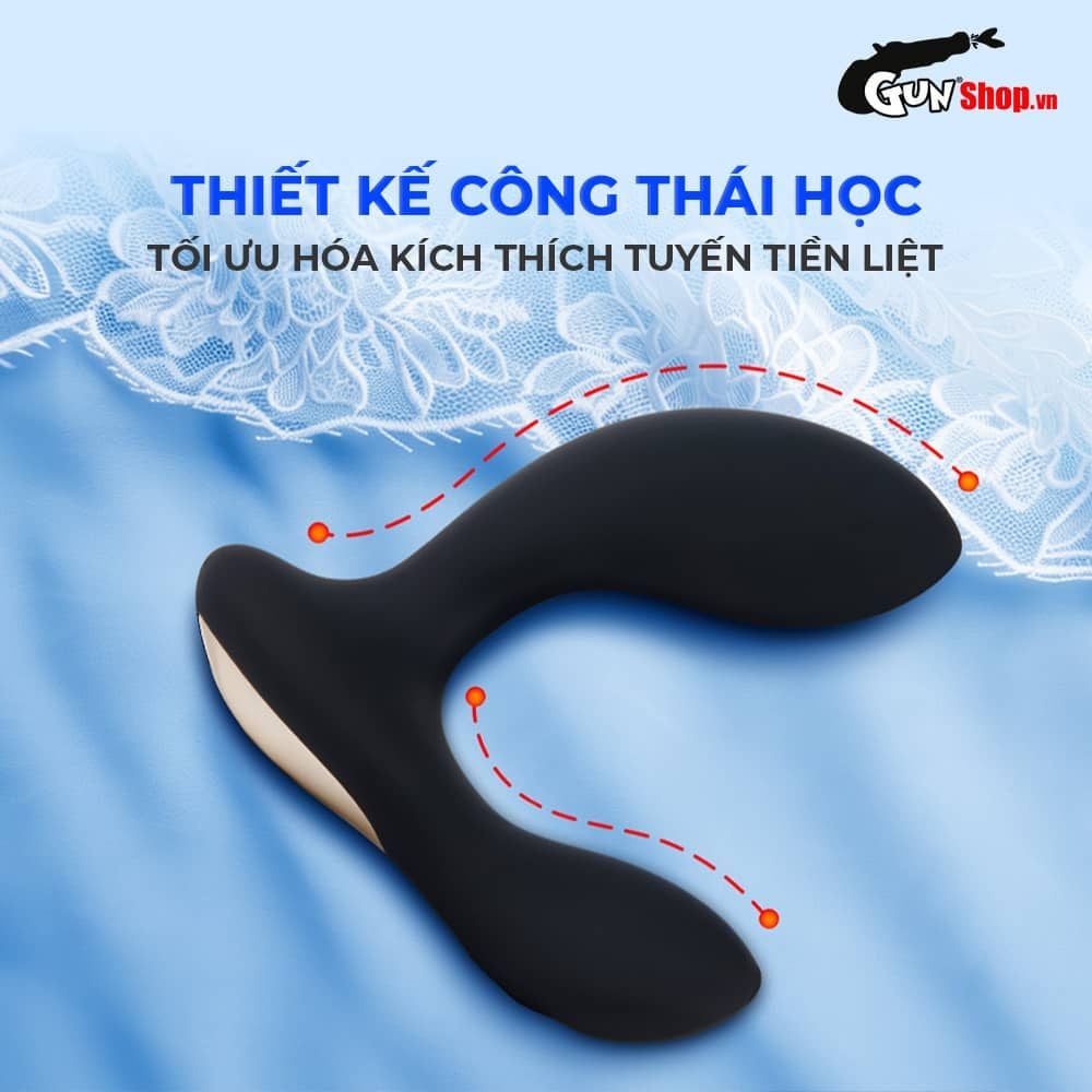Máy massage tuyến tiền liệt Lelo Hugo 2 Remote hiện đại điều khiển