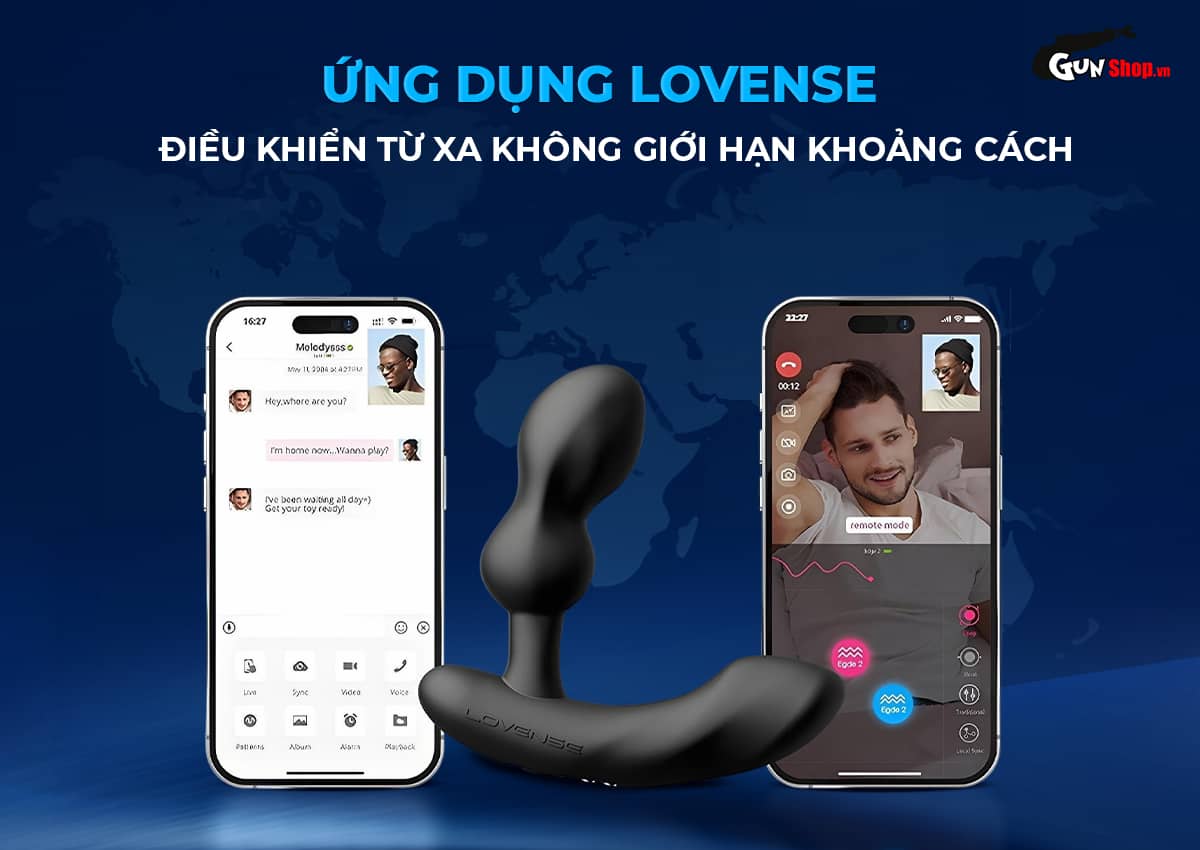  Thông tin Máy massage tuyến tiền liệt Lovense Edge 2 mới nhất