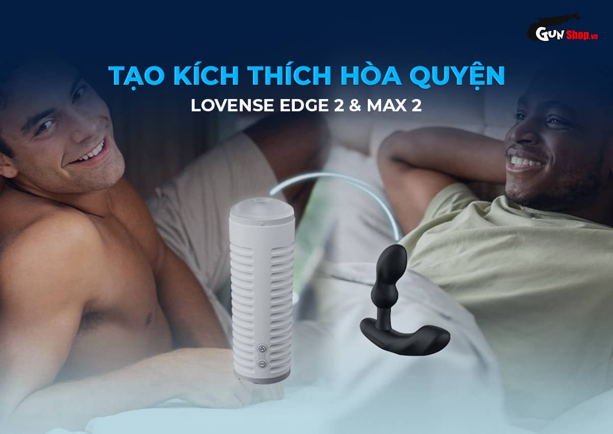  Thông tin Máy massage tuyến tiền liệt Lovense Edge 2 mới nhất