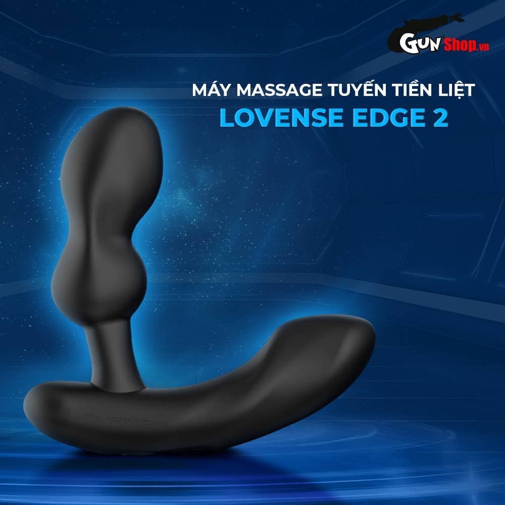 Máy massage tuyến tiền liệt Lovense Edge 2 silicon cao cấp