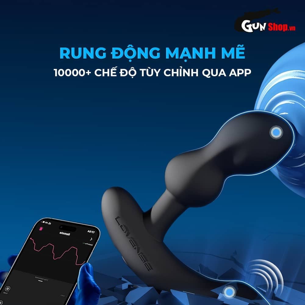 Máy massage tuyến tiền liệt Lovense Edge 2 silicon cao cấp