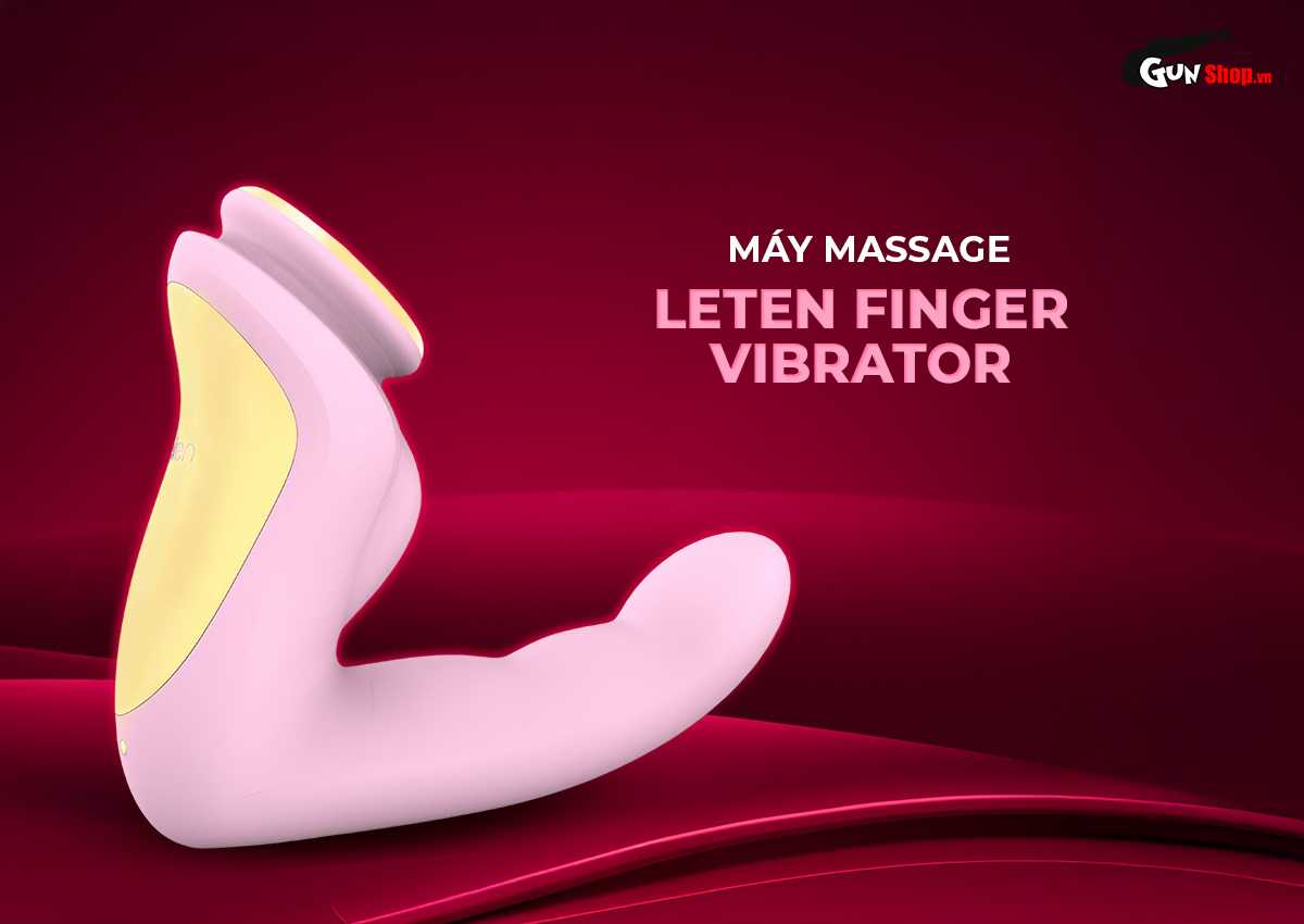 Máy massage Leten Finger Vibrator cao cấp hỗ trợ thư giãn nhanh