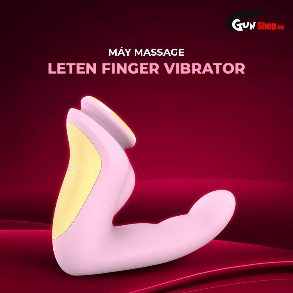 Máy massage Leten Finger Vibrator kích thích điểm G chuẩn kỹ thuật