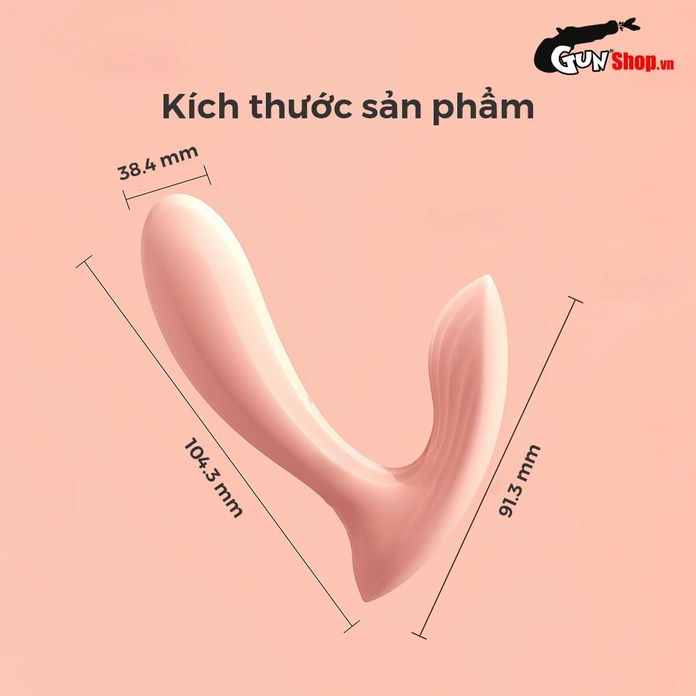 Máy massage Svakom Erica 2 động cơ mạnh mẽ kích thích kép