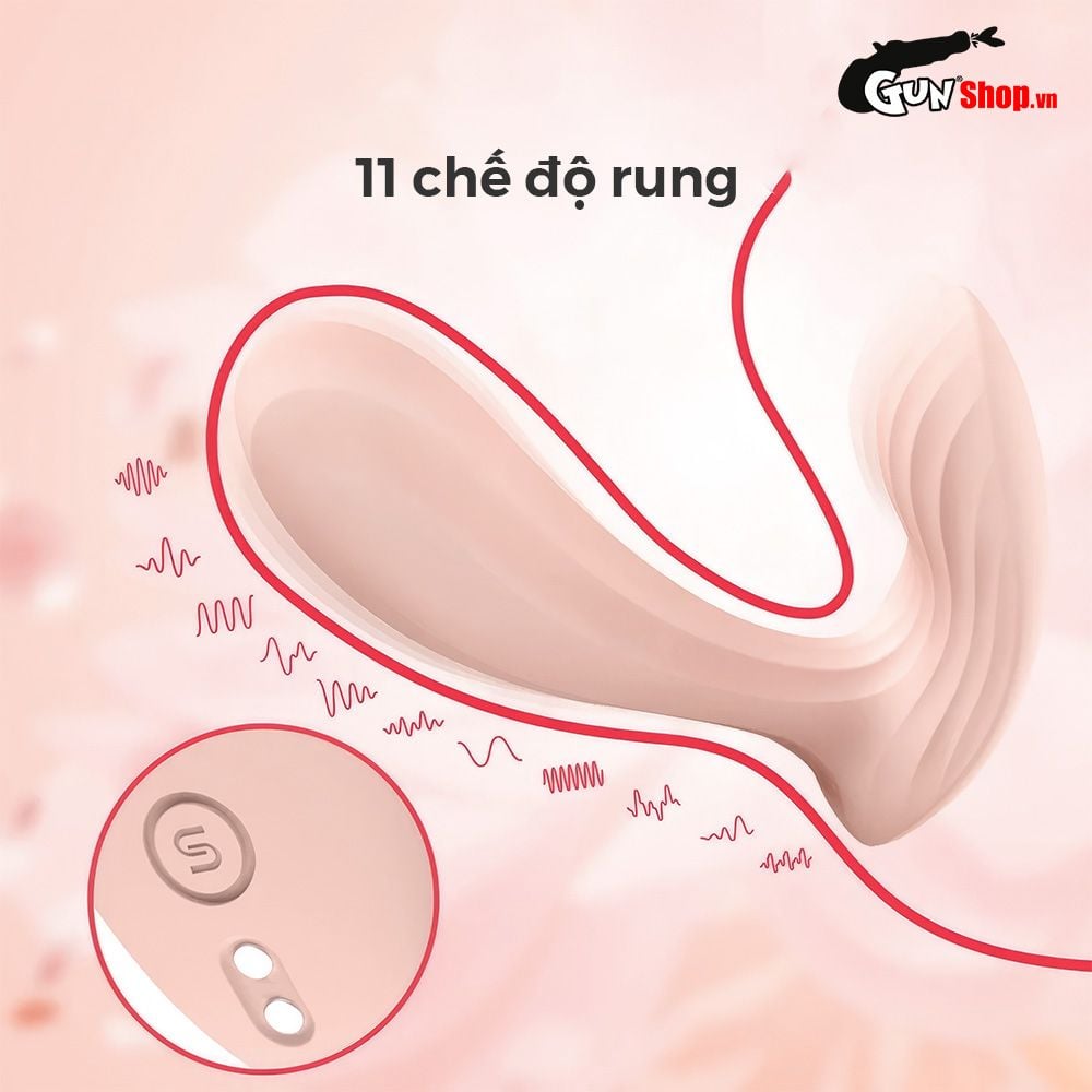 Máy massage Svakom Erica 2 động cơ mạnh mẽ kích thích kép