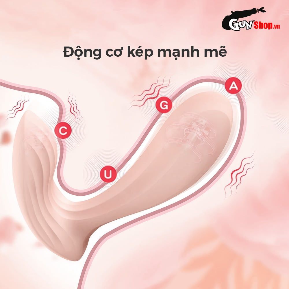 Máy massage Svakom Erica 2 động cơ mạnh mẽ kích thích kép