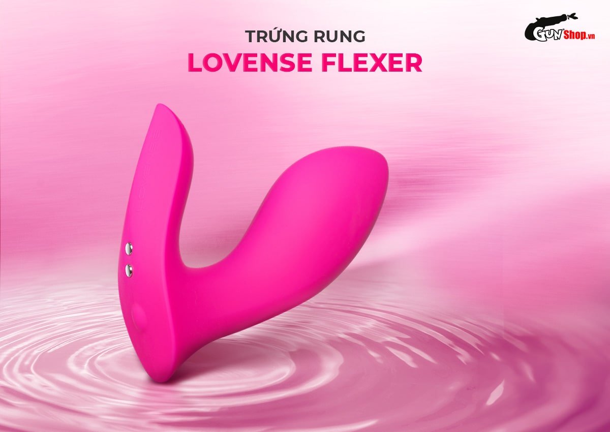 Lovense Flexer App-Controlled Vibrating Egg Remote Pleasure