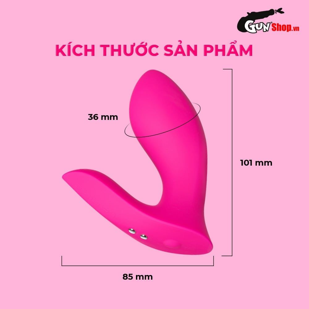 Trứng rung Lovense Flexer điều khiển app kích thích cực đã
