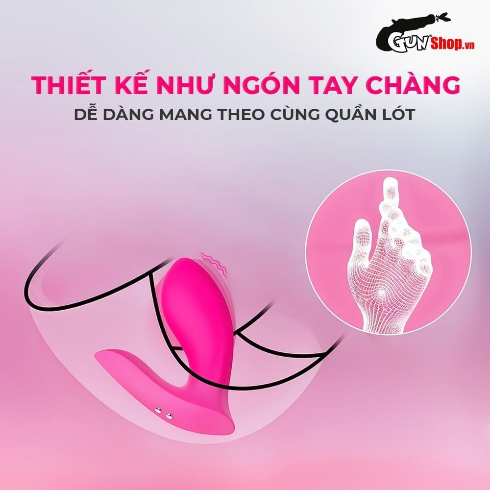Trứng rung Lovense Flexer điều khiển app kích thích cực đã