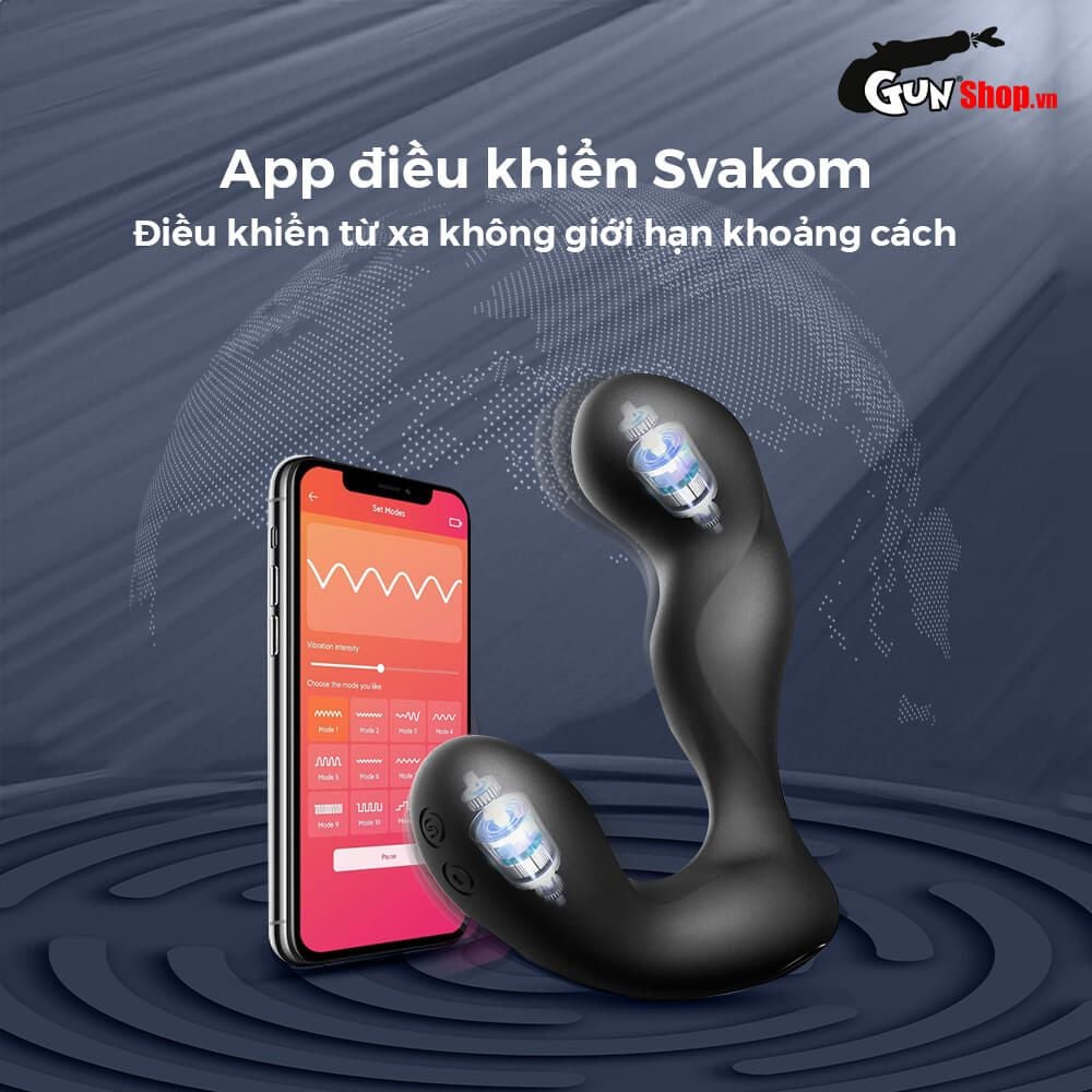 Máy Massage Svakom Iker 2 Motor Rung Điều Khiển App Điều Chế
