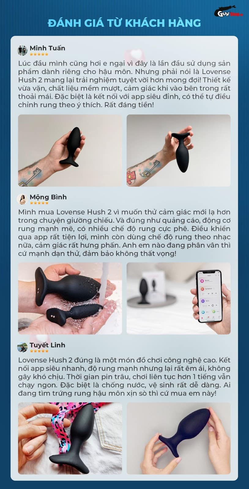 Thông tin Trứng rung hậu môn Lovense Hush 2 giá sỉ Thông tin Trứng rung hậu môn Lovense Hush 2 giá sỉ