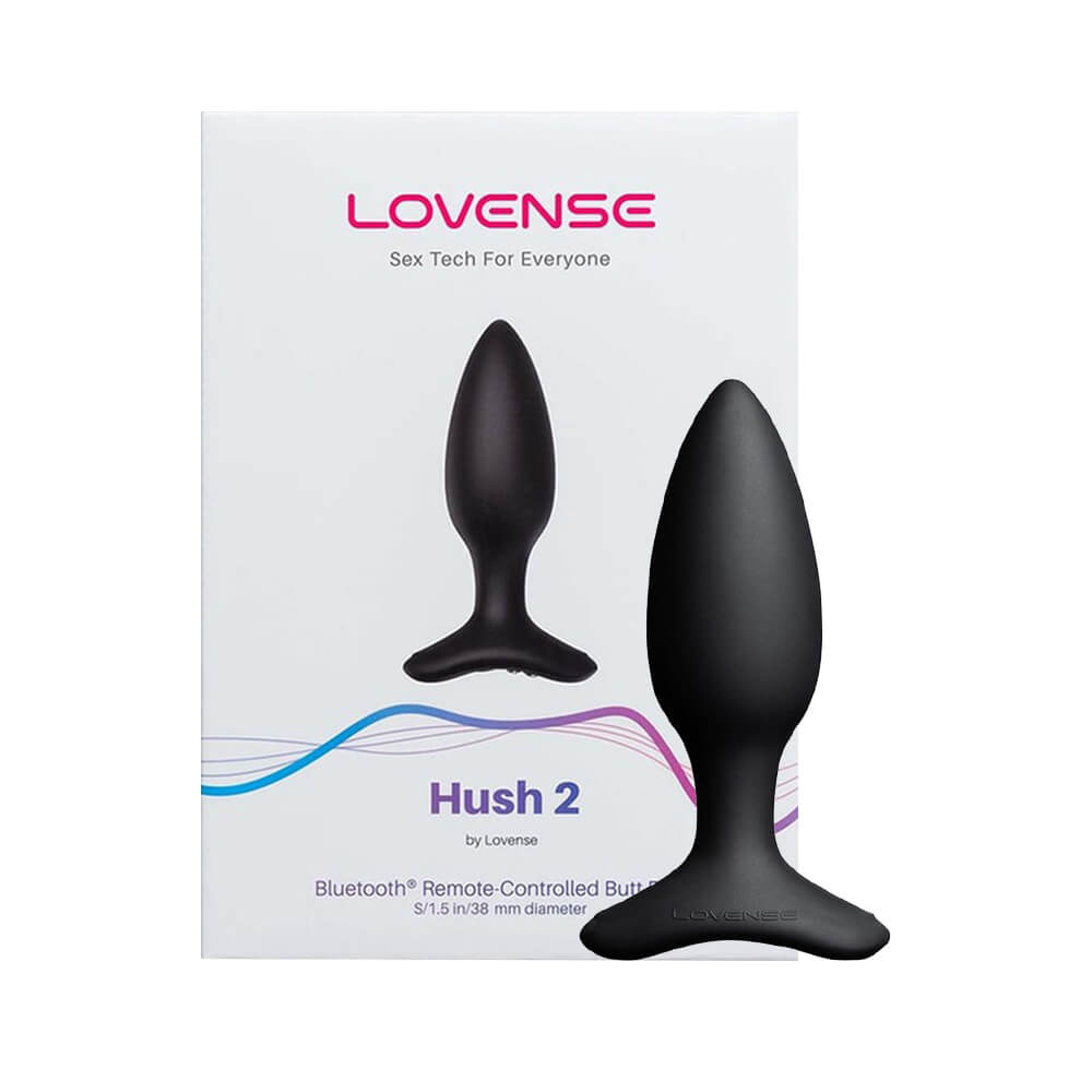Trứng rung hậu môn Lovense Hush 2 thiết kế quả tên lửa êm