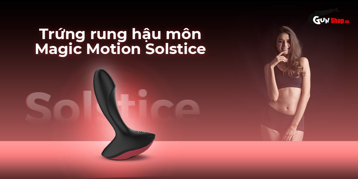 Magic Motion Solstice Powerful Anal Prostate Massager for Men