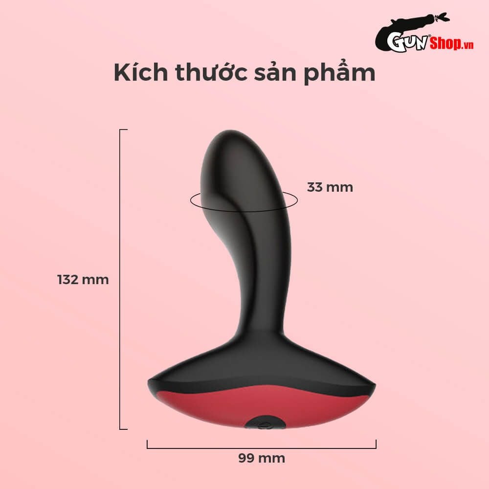 Trứng rung kích thích hậu môn Magic Motion Solstice massage tuyến tiền liệt