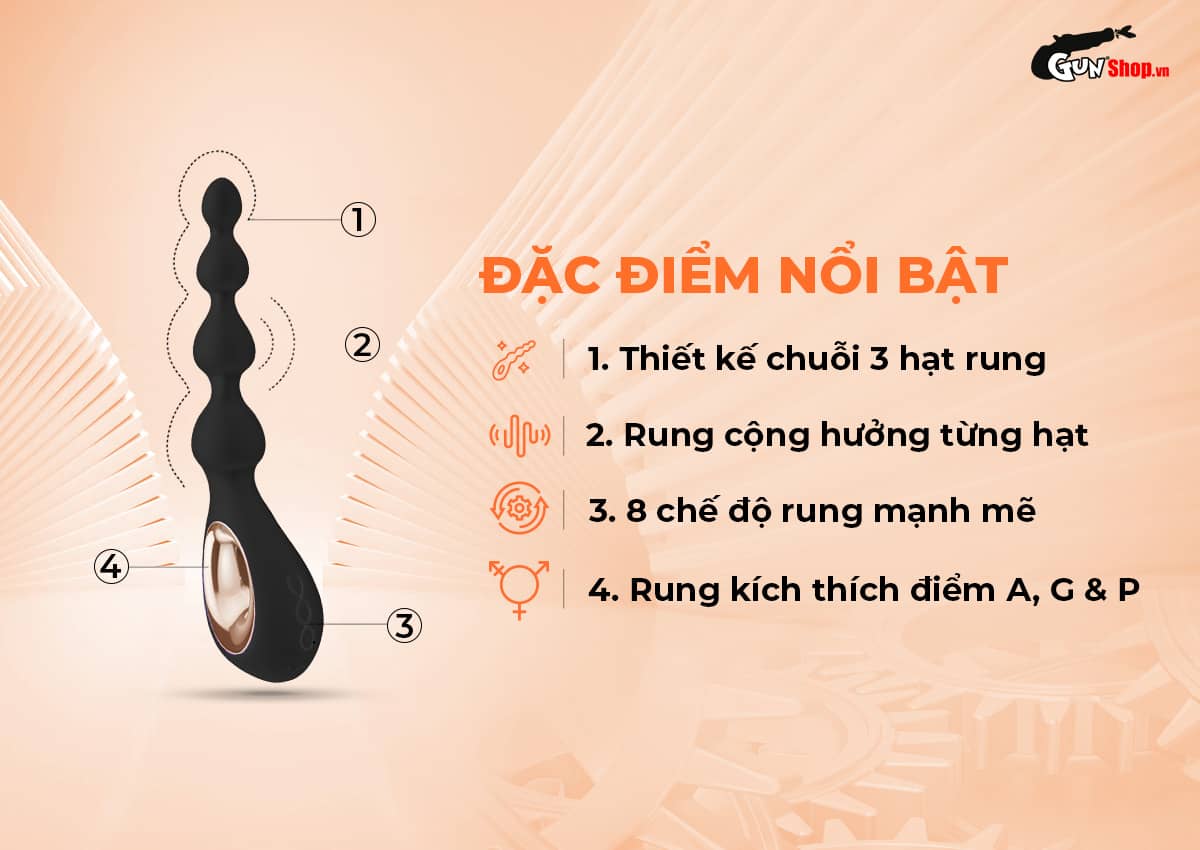  Giá sỉ Máy massage hậu môn Lelo Soraya Beads loại tốt