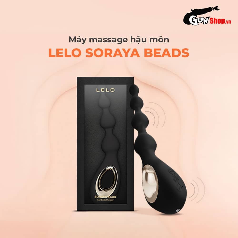 Máy massage hậu môn Lelo Soraya Beads chuỗi rung công nghệ Bow-Motion
