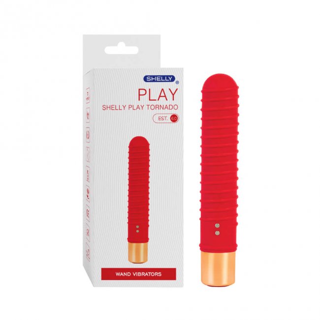 Máy massage Shelly Play Tornado rung sâu gân nổi kích thích mạnh mẽ 