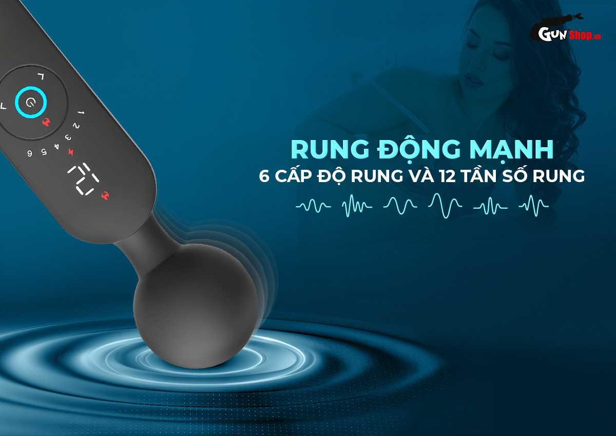 Máy massage Shelly Play Caressa thư giãn tăng khoái cảm sảng khoái