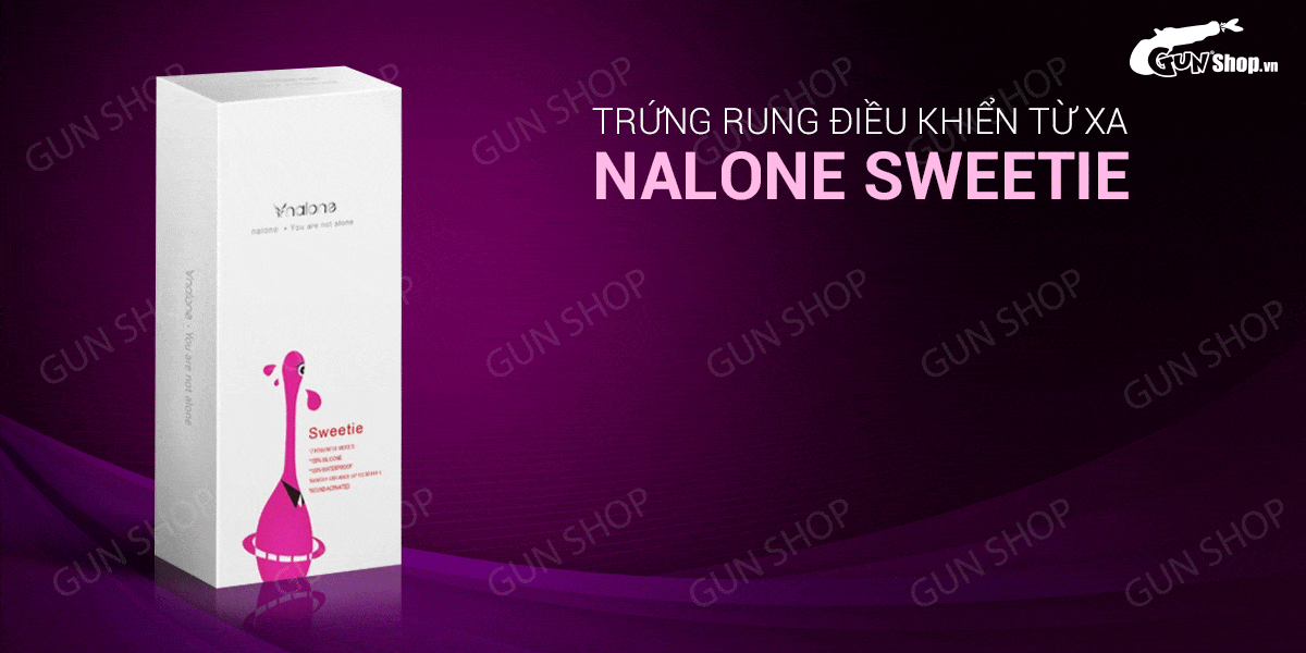 Trứng rung Nalone Sweetie cao cấp tinh tế thú vị giá tốt