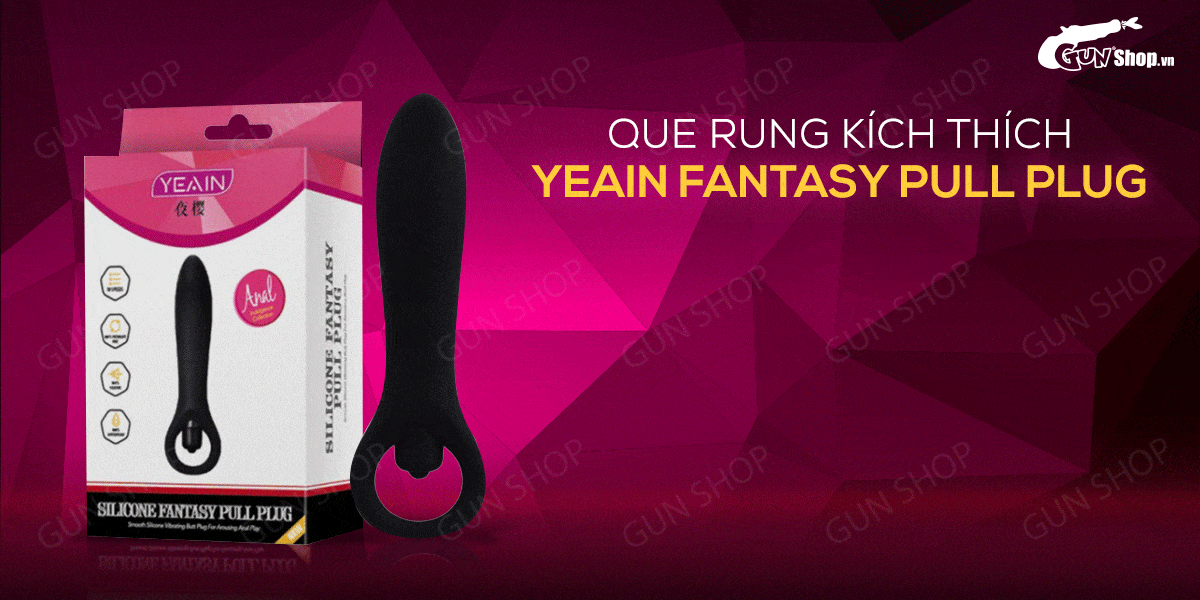 Yeain Fantasy Pull Plug Multi-Mode Vibrating Anal Stimulator