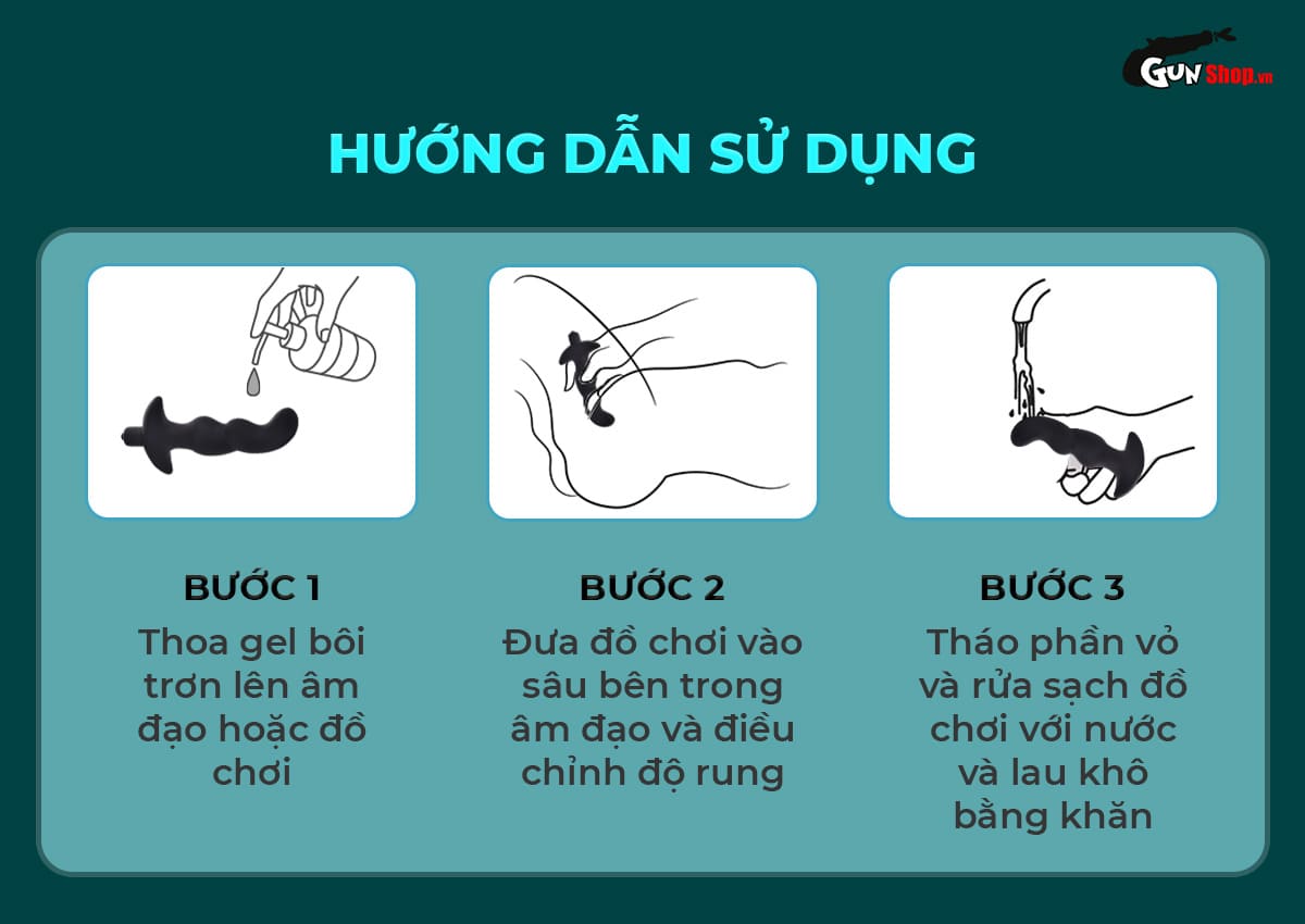 Que rung hậu môn Shelly Play Turbo kích thích sâu