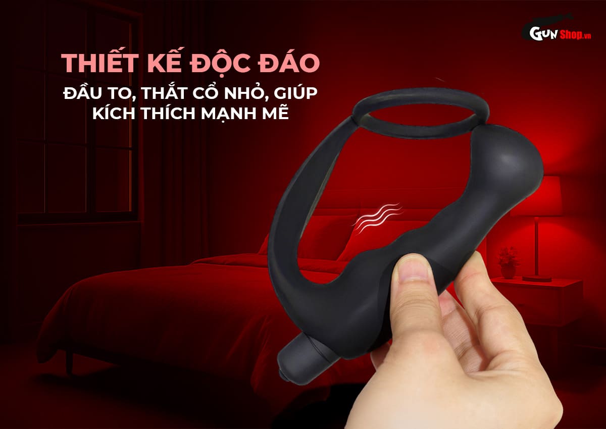 Que rung hậu môn Shelly Play Cosmos silicon chịu nước an toàn Que rung hậu môn Shelly Play Cosmos silicon chịu nước an toàn