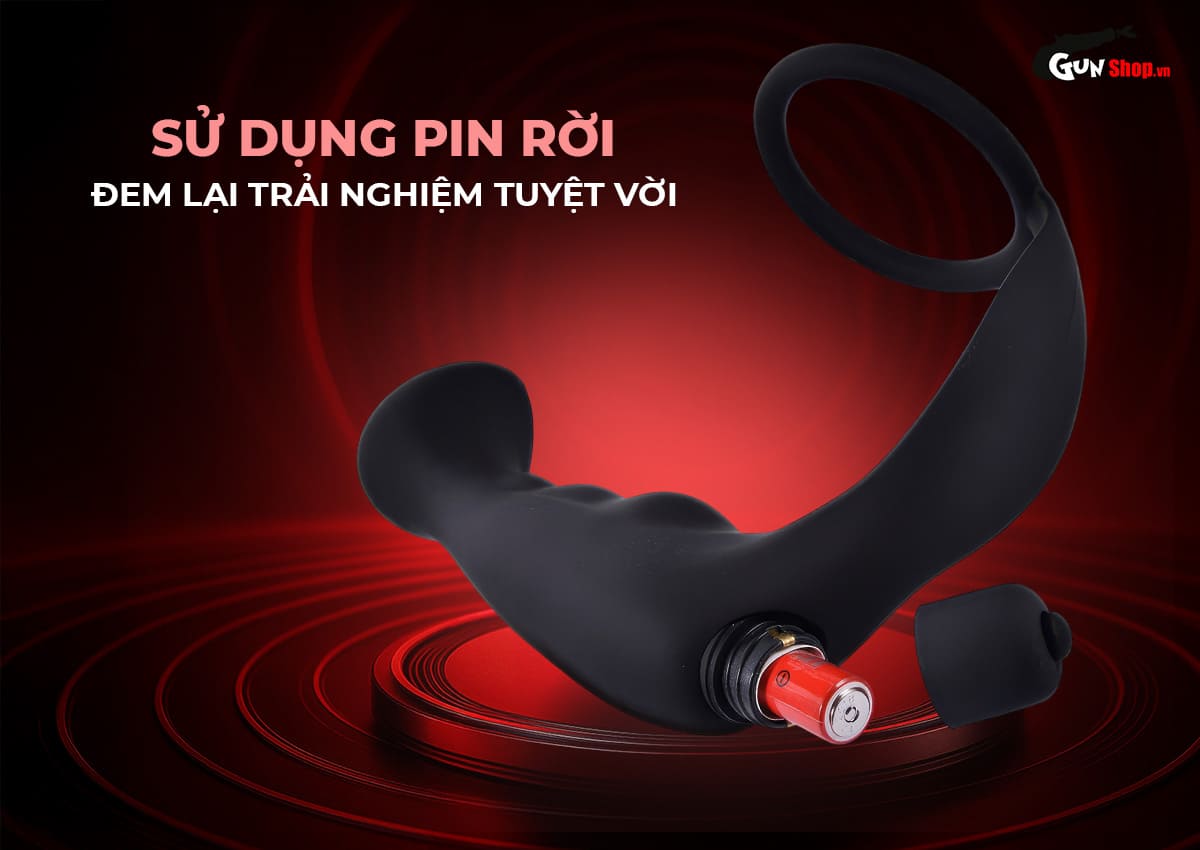 Que rung hậu môn Shelly Play Cosmos silicon chịu nước an toàn Que rung hậu môn Shelly Play Cosmos silicon chịu nước an toàn