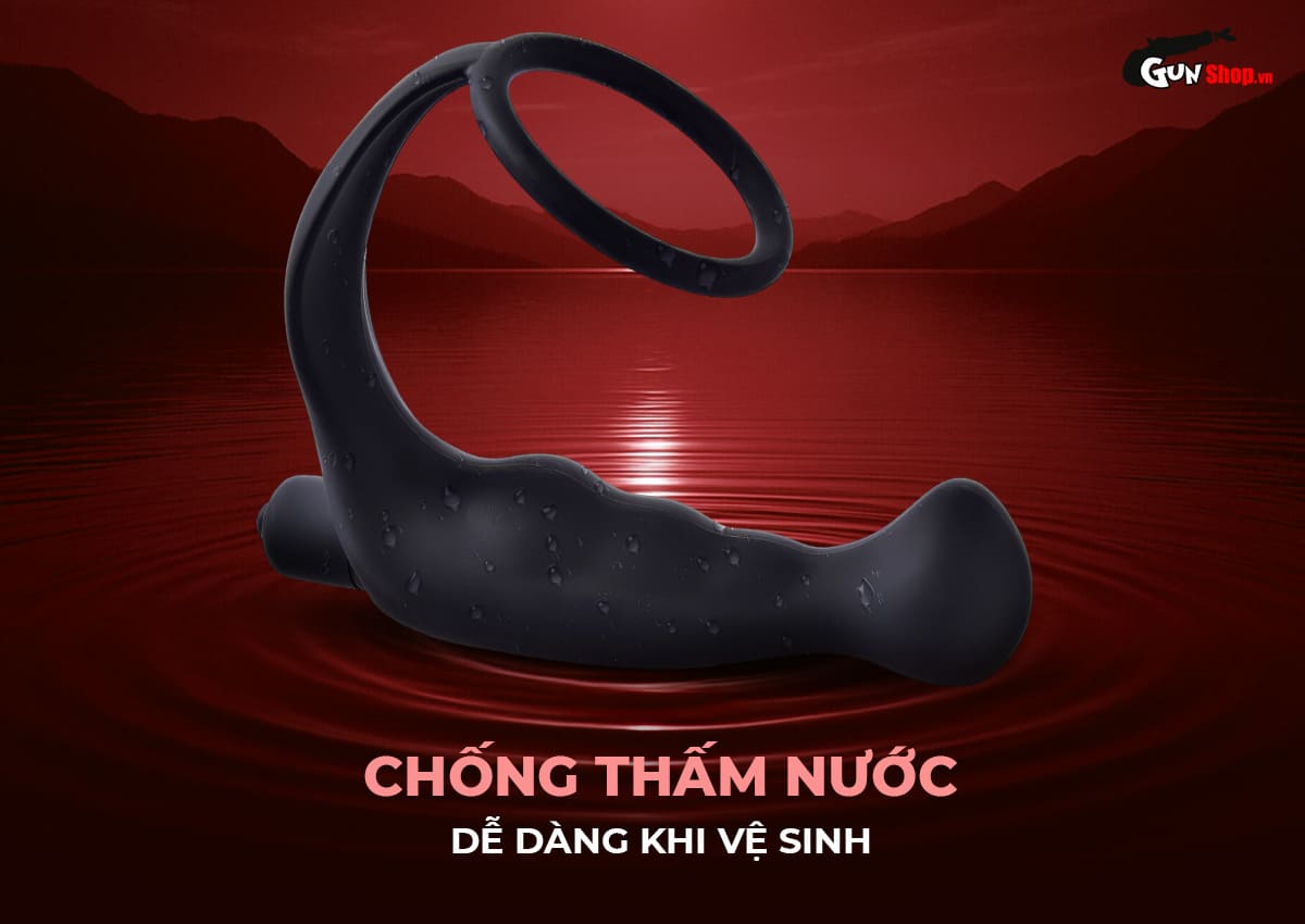 Que rung hậu môn Shelly Play Cosmos silicon chịu nước an toàn Que rung hậu môn Shelly Play Cosmos silicon chịu nước an toàn