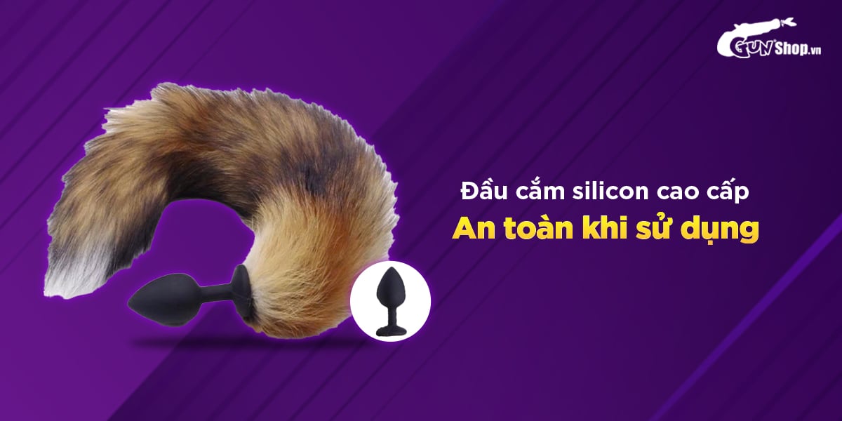 Đuôi cáo hậu môn Chisa Fierce Euphoria siêu mềm mại kích thích cực đỉnh