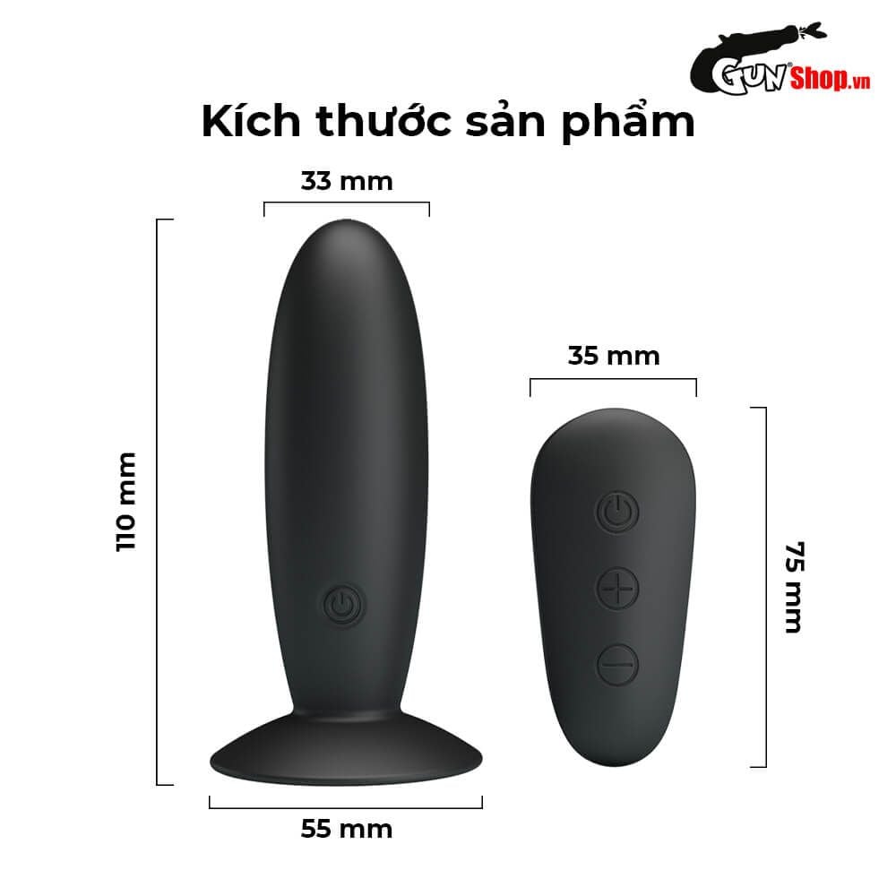 Trứng rung Mr.Play 45W siêu mạnh kèm đế hút kích thích sâu